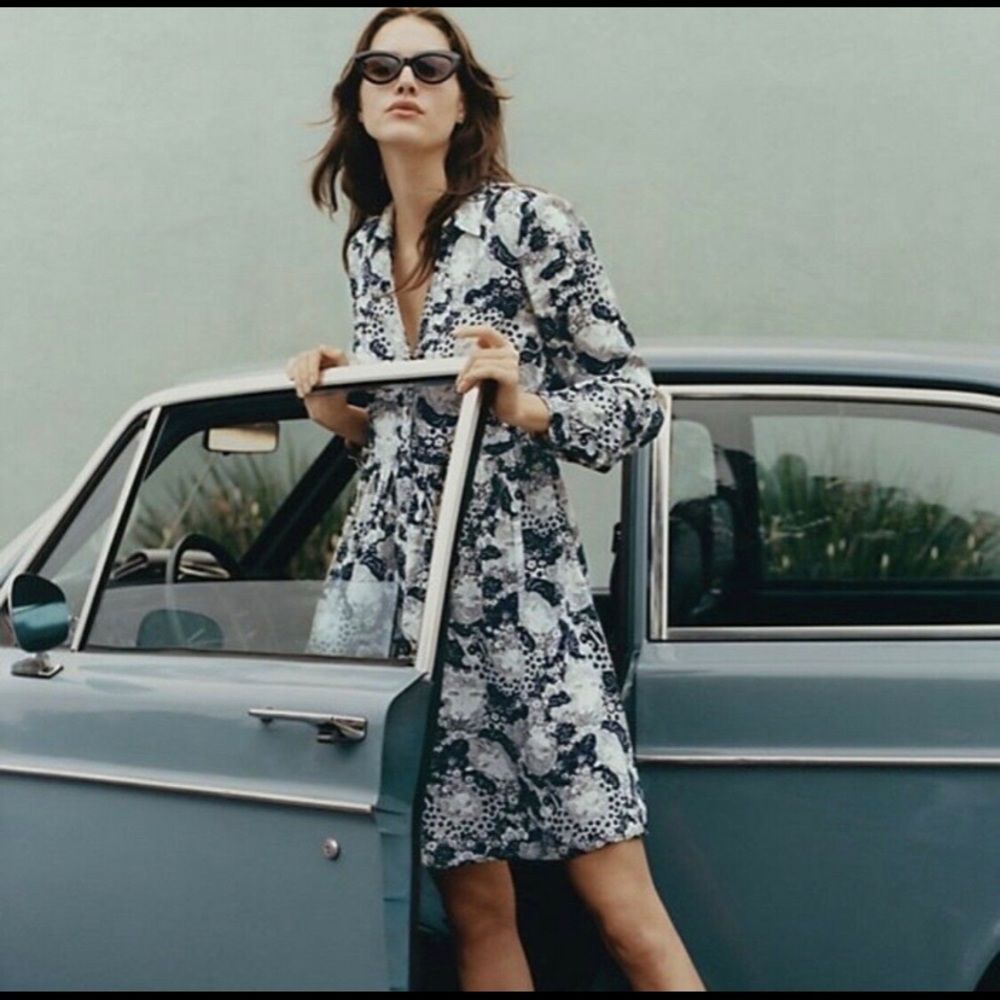 NWT Anthropologie Size 12 - 34 of 52 Conversations Shirt Dress